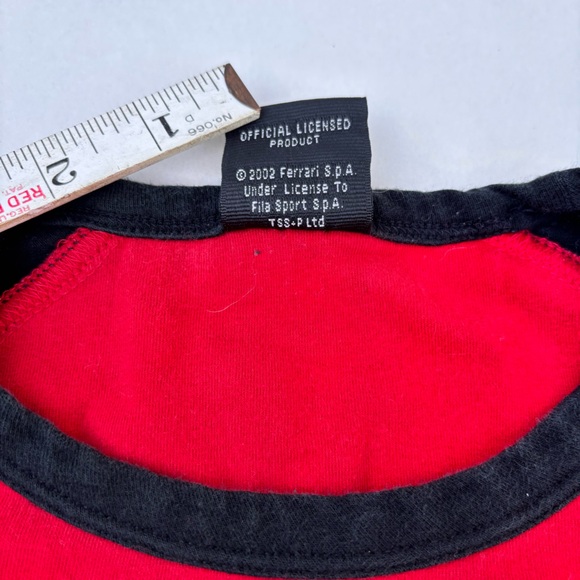 🇮🇹Tifosa!! Vintage FERRARI🇮🇹
Cropped Baby tee So Cute! 
☀️Suns out ☀️Guns 💪 out! - Picture 6 of 6